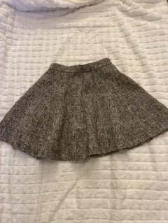 Darich ダーリッチ　フレアスカート ツイード風