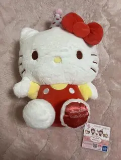 モンチッチ×ハローキティBIGぬいぐるみ新品