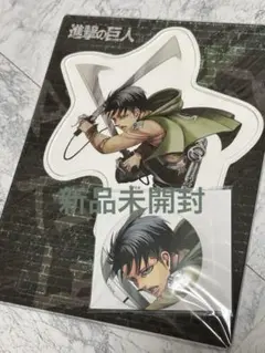 進撃の巨人 ヘキサライド アクリルスタンド＆缶バッジセット リヴァイ