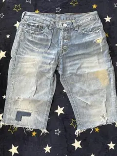 Levi's デニムショートパンツ ライトブルー