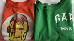 baby GAP Tシャツセット (POPEYE & MARVEL)