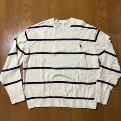 U.S.POLO ASSN ボーダーニット