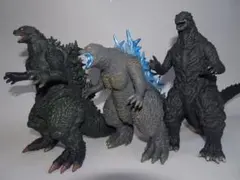 ムビモン ゴジラストア限定 ゴジラ3体セットのサムネイル