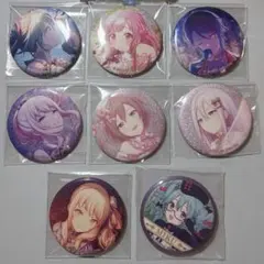 ドキドキ文芸部!】くじメイト 缶バッジ サヨリ モニカ ユリ 9点セット