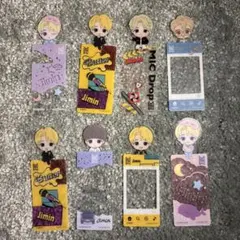 TinyTAN Jimin ジミン　しおり　ブックマーカー　8点セット