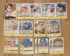 ワンピースカードゲーム　神速の拳　まとめ売り（黄）