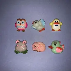 【昭和レトロ】アニマル マグネットセット