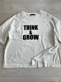 スコットクラブ　Sofficeo THINK & GROW ロゴ Tシャツ　Fのサムネイル