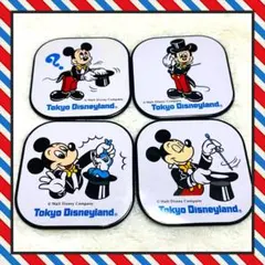 東京ディズニーランド レトロ コースター　ミッキーマウス　グッズ　昭和レトロ