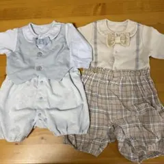 mocmof おめかしフォーマルロンパース 70cmのサムネイル
