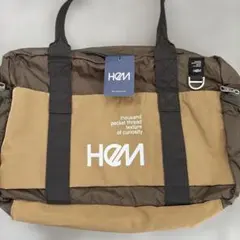 HeM シルバー　ボストンバッグ　ショルダーバッグ