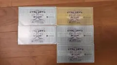 ゼビオ　株主優待券　20％割引券