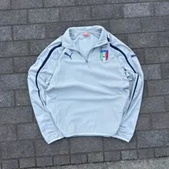 00s PUMA Italia代表 フリースジャケット 短丈ハーフジップ　M