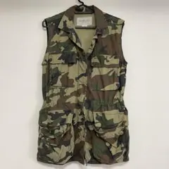 【OBEY】袖なし迷彩ジャケット ベスト アメリカストリートファッションブランド