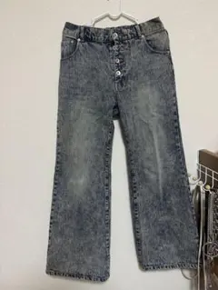 CLEL ヴィンテージデザイン パンタロンデニムパンツ　ヴィンテージインディゴ