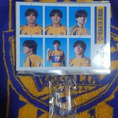 ベガルタ仙台松井蓮之6番シークレット証明写真風シールVガチャアクリルスタンド