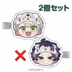 VT コラボ ヘアクリップ 緋八マナ にじさんじ マナテツ調査隊