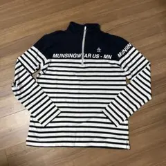 Munsingwear ハーフジップシャツ 長袖トップス