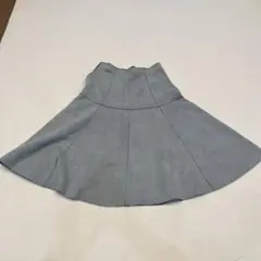 10/4処分予定ZARA BASIC フレアスカート グレー XSサイズ