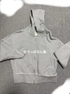 ZARA ジップパーカー Cropped Hoodie Zip 短丈