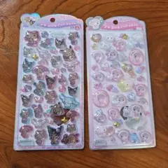 うるちゅるポップシール　サンリオ　2枚セット