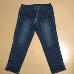 ストライプ　カジュアルパンツ　大きいサイズ　　3L