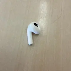 AirPods第3世代 ホワイト ワイヤレスイヤホン 片耳用