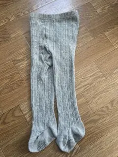 西松屋グレー ベビータイツ 70〜80cm