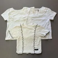 レース　メロウ　Tシャツ 3枚セット 90 ルルアミ　H&M RELA.
