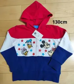 新品タグ付★東京ディズニーリゾート キッズパーカー130cm