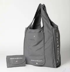 DEAN & DELUCA カラーグレー エコバッグ トートバッグ パープル