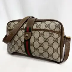 グッチ GGスプリーム シェリーライン ショルダーバッグ 金具 ロゴ 大容量のサムネイル