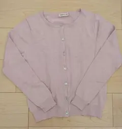 [美品]　Apuweiser-riche カーディガン　M　長袖　ピンク