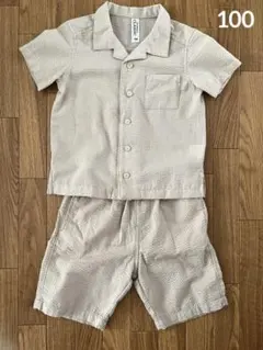 【美品】シャツと半ズボン セットアップ 100