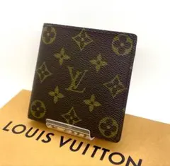 美品✨ ルイヴィトン 財布 ポルトフォイユ マルコ モノグラム 二つ折り財布