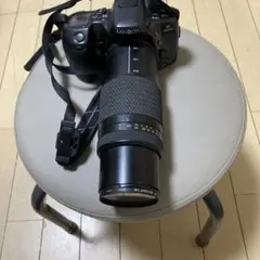 MINOLTA α-303si フィルム一眼レフカメラ 本体望遠レンズ2本有りのサムネイル
