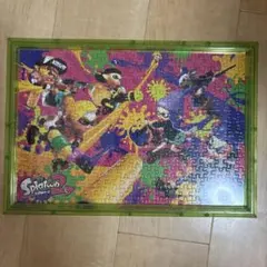 スプラ2 パズル 完成品 額付き スプラトゥーン - メルカリ