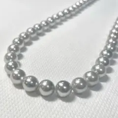 セール品 超希少ブルーグレーあこや真珠 8.0〜8.5㎜ ネックレス 