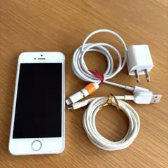 iPhone5s シルバー 16GB ケーブル付き 箱無し