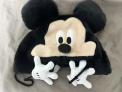 ミッキーマウス 耳付き帽子 手袋付き