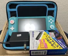 Switch Lite ターコイズ 64GB ワイヤレス ケース セットで