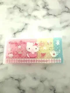 ハローキティ 花柄 金属製ケース - メルカリ