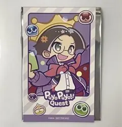 ぷよクエカフェ　ランチョンマット 特典　チェキ風カード　缶バッジ　コースター ぷよクエカフェ ランチョンマット 特典 チェキ風カード 缶バッジ