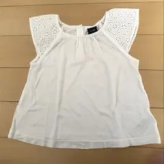 babyGap ホワイト レスー袖カットソー 2のサムネイル