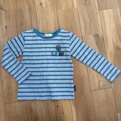 BeBe ストライプ 長袖カットソー 110cm