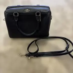 coach 黒　バッグ