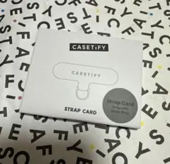 CASETiFY ストラップカード　Silver Ring