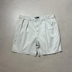 90s Ralph Lauren W42ショーツタイラーショートオフホワイトのサムネイル