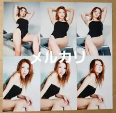 石川加奈子 生写真 4枚セット③レースクイーン（ハガキサイズ） - メルカリ
