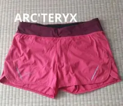 匿名配送　アークテリクス 赤ショートパンツ　ランパン　165/70A 　インナー